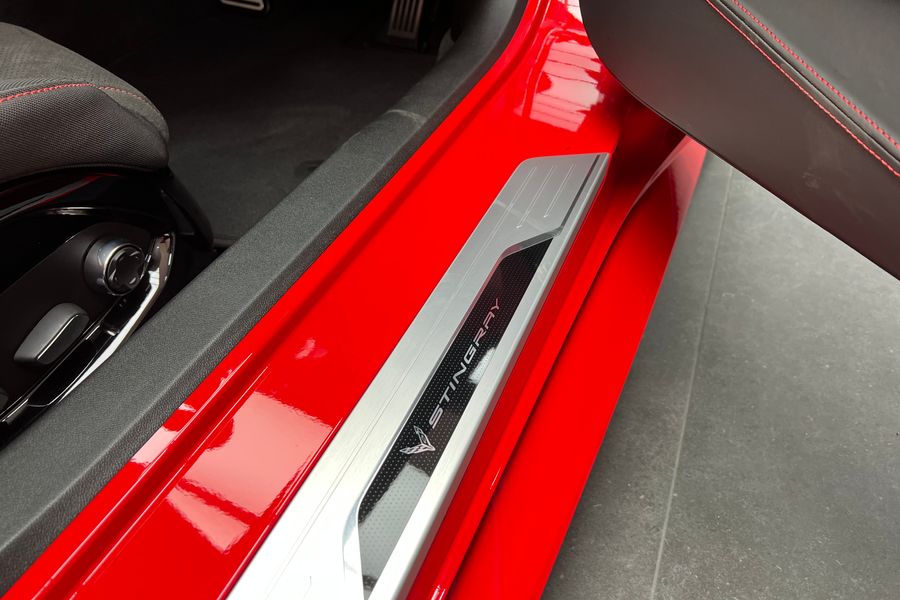 Chevrolet Corvette C8 Stingray RHD 6.2L V8 in Red!